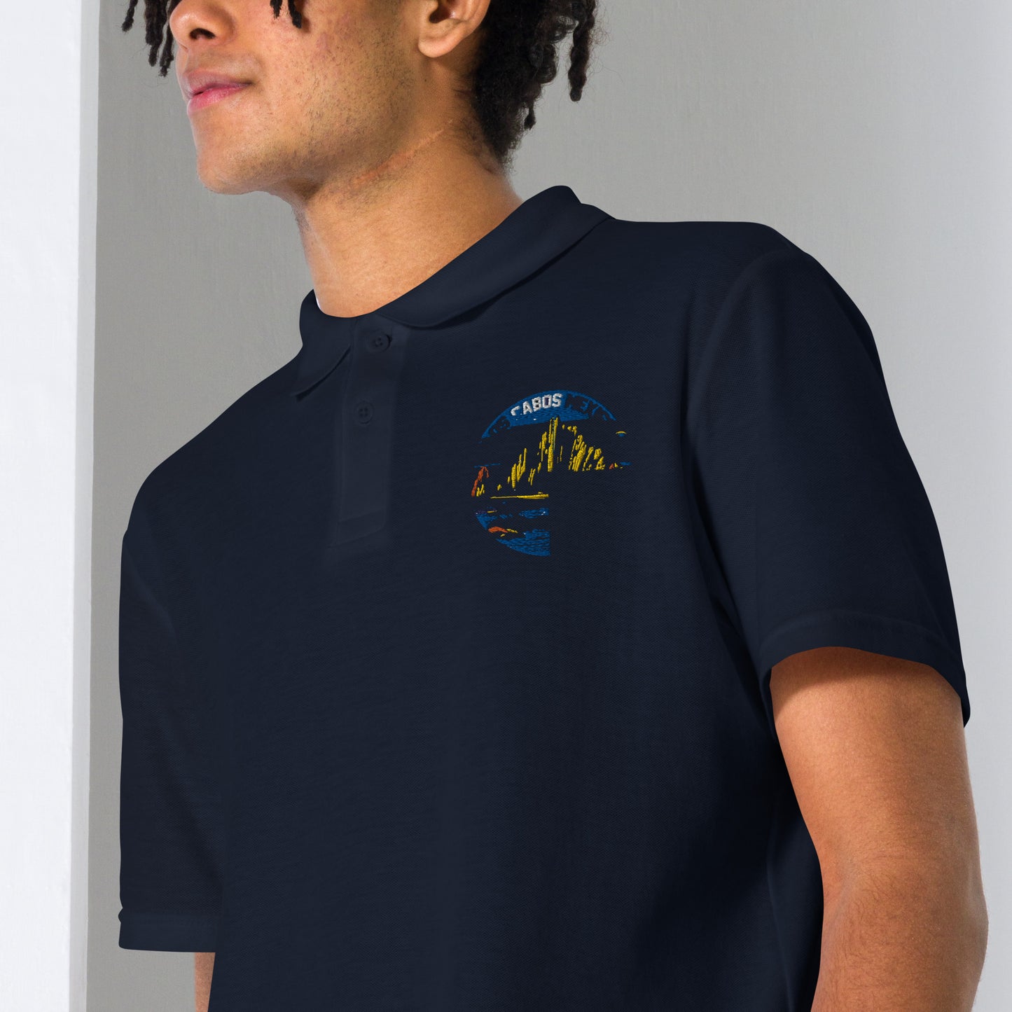 Los Cabos Mexico Souvenir Unisex pique polo shirt