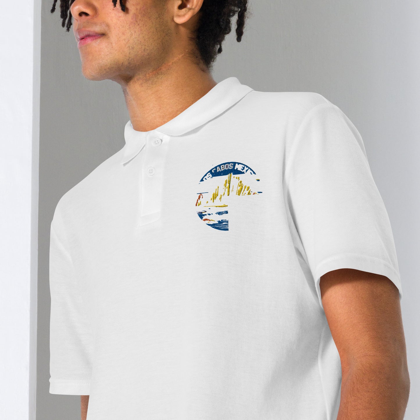 Los Cabos Mexico Souvenir Unisex pique polo shirt