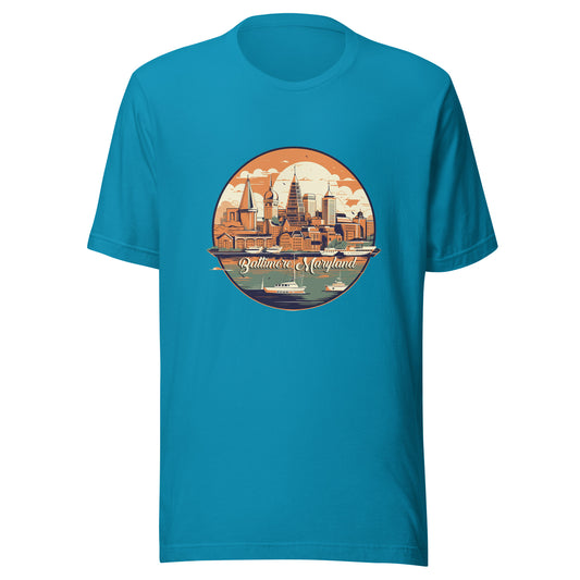 Baltimore Maryland Charm City Unisex t-shirt