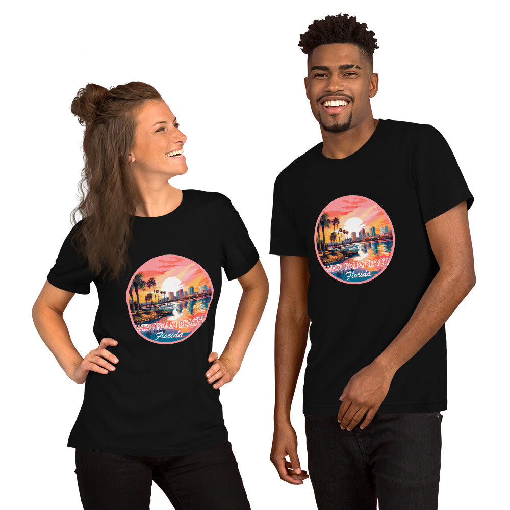 West Palm Beach Florida Souvenir Unisex t-shirt