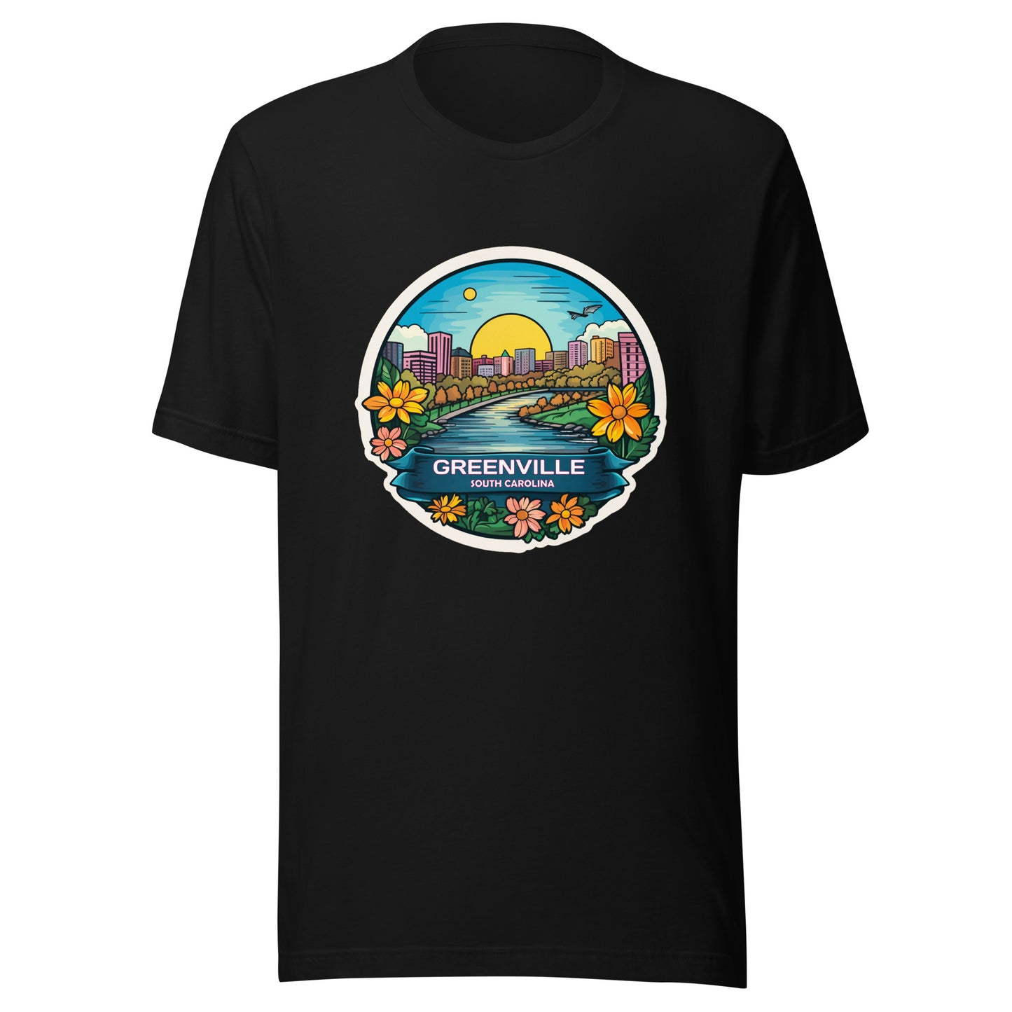 Greenville South Carolina Souvenir Unisex t-shirt