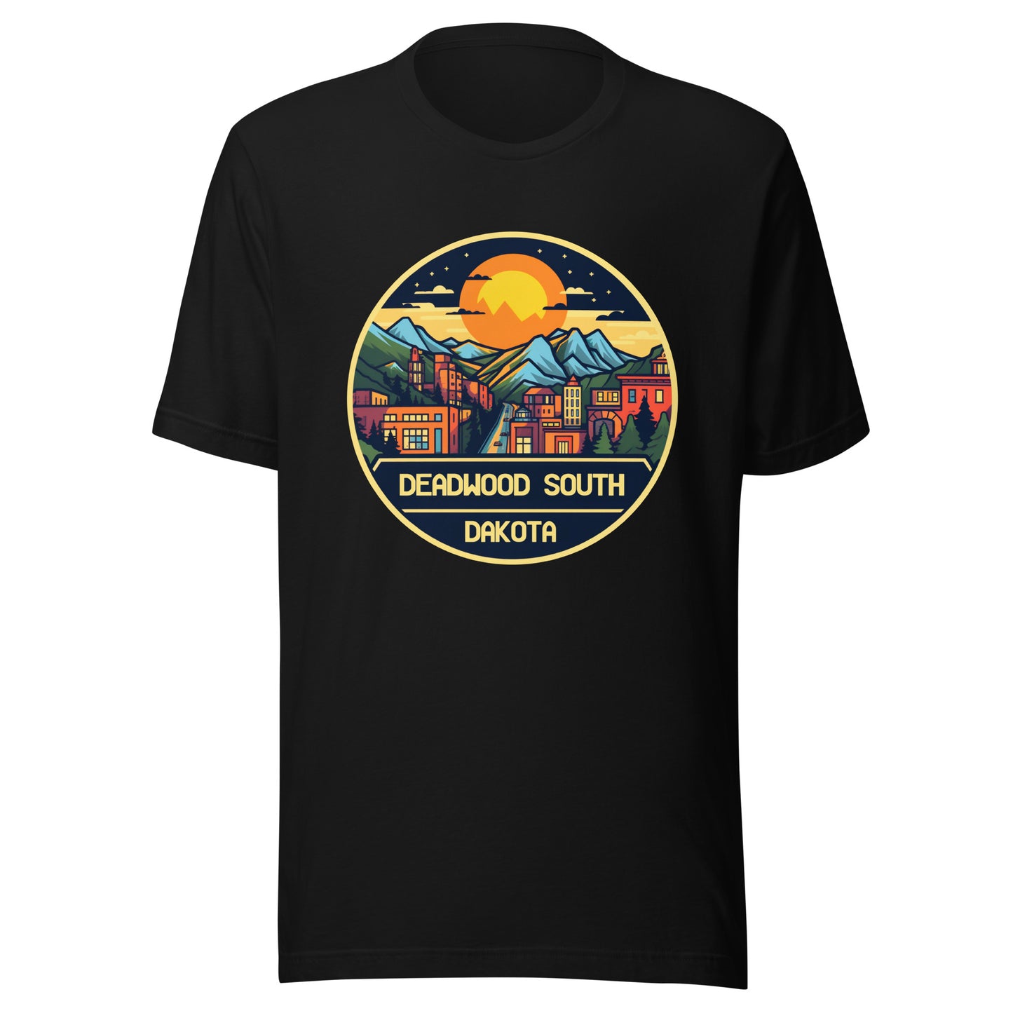 Deadwood South Dakota Souvenir Unisex t-shirt