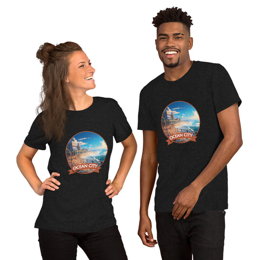 Ocean City Maryland Souvenir Unisex t-shirt