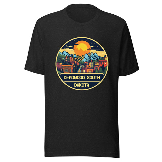 Deadwood South Dakota Souvenir Unisex t-shirt