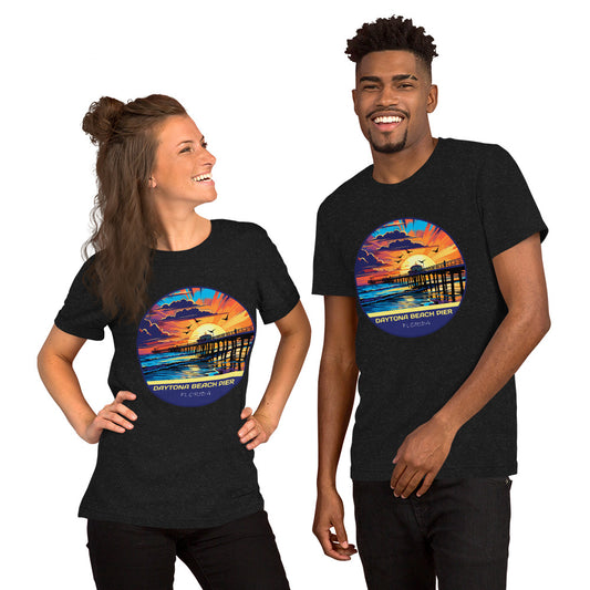 Daytona Beach Pier Florida Souvenir Unisex t-shirt