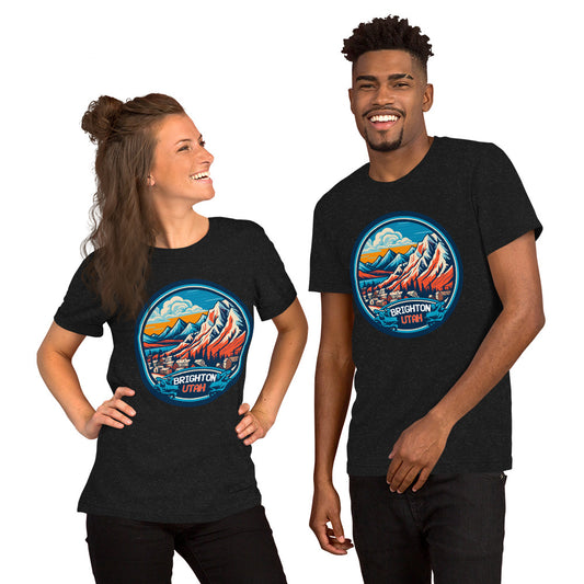 Brighton Utah Souvenir Unisex t-shirt