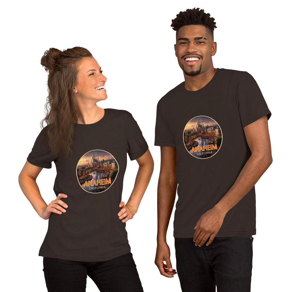 Anaheim California Souvenir Unisex t-shirt