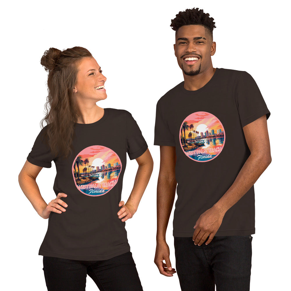 West Palm Beach Florida Souvenir Unisex t-shirt