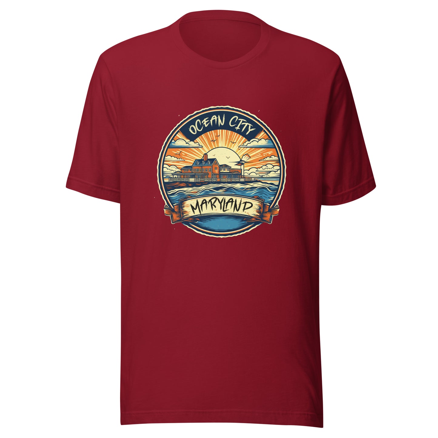 Ocean City Maryland Souvenir Unisex t-shirt