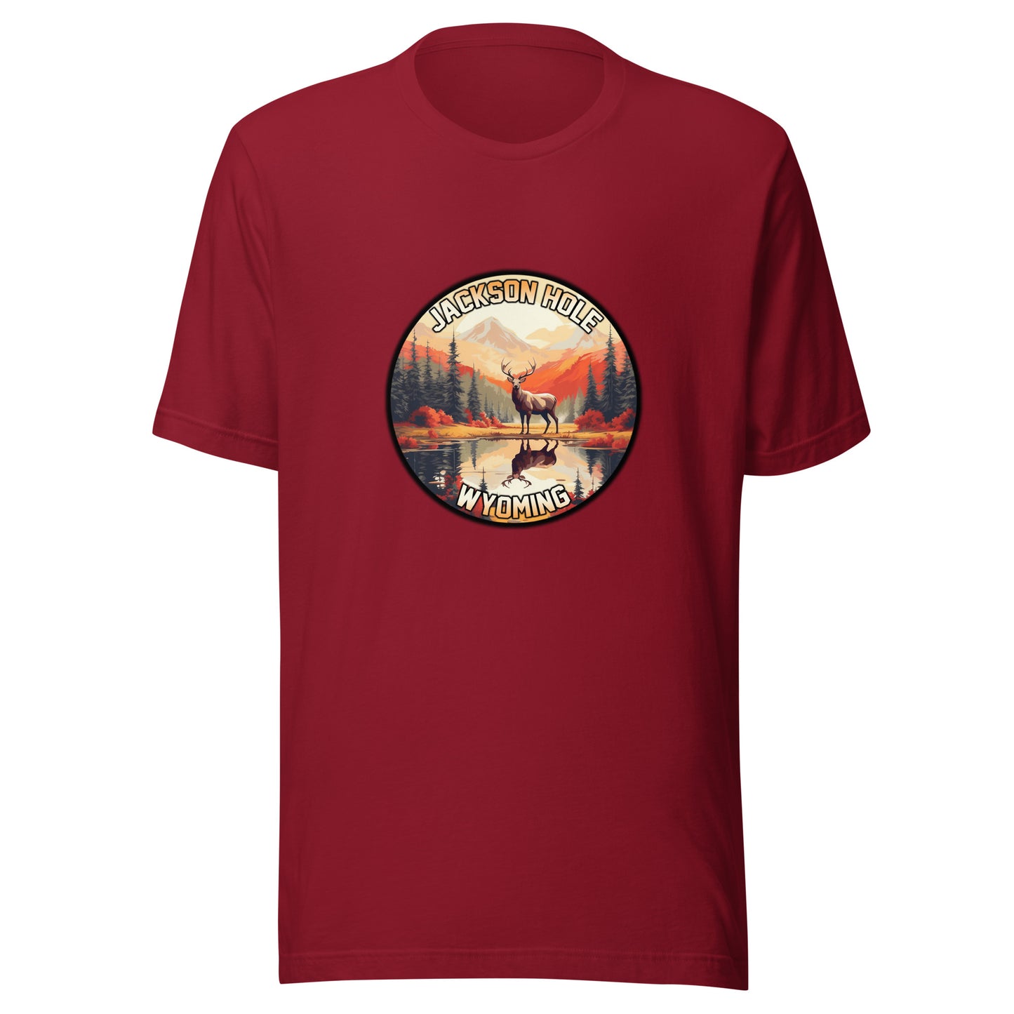 Jackson Hole Wyoming Souvenir Unisex t-shirt