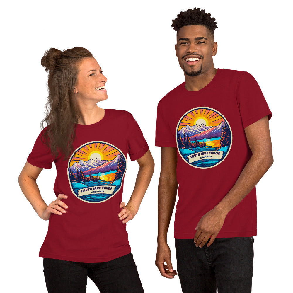 South Lake Tahoe California Souvenir Unisex t-shirt