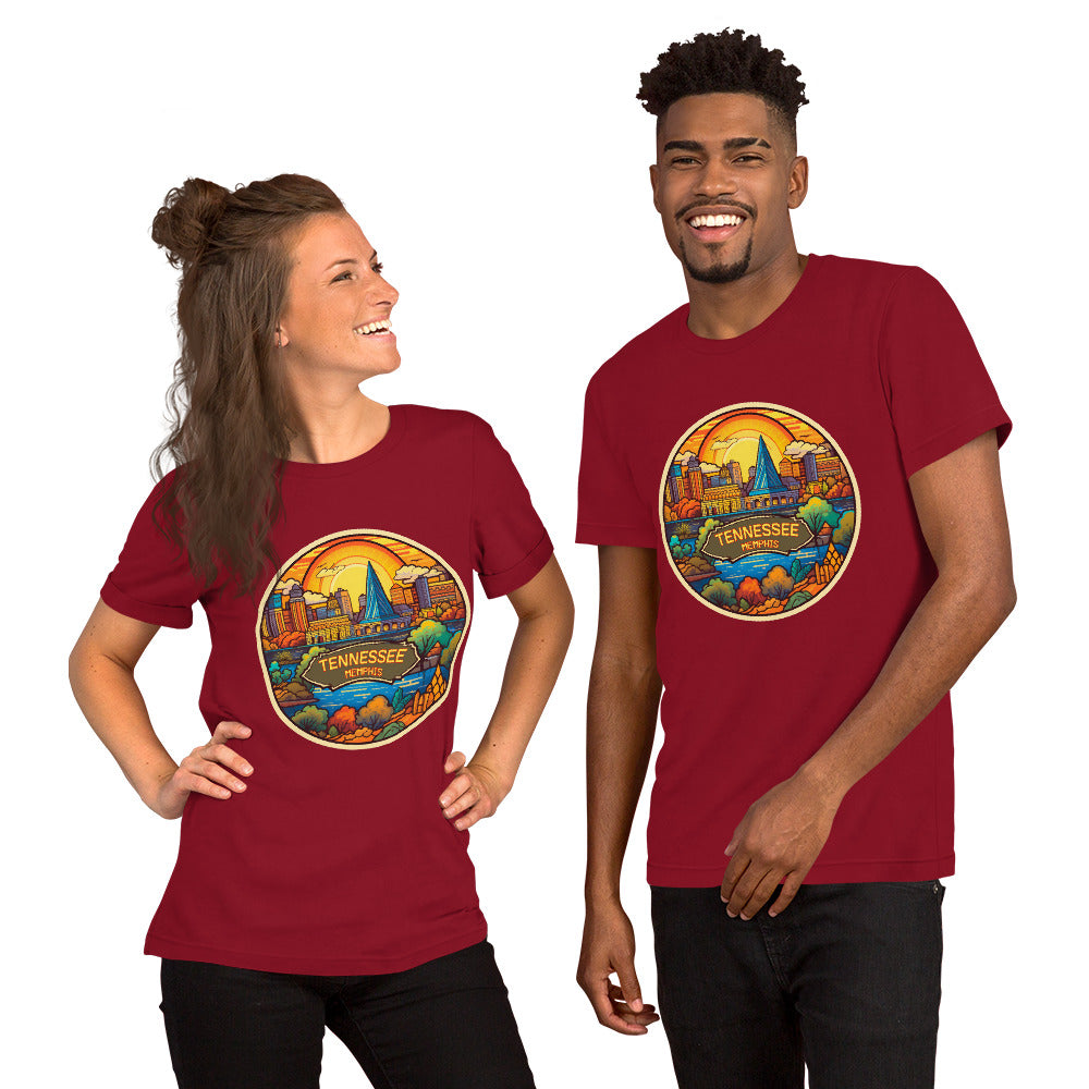 Memphis Tennessee Souvenir Unisex t-shirt