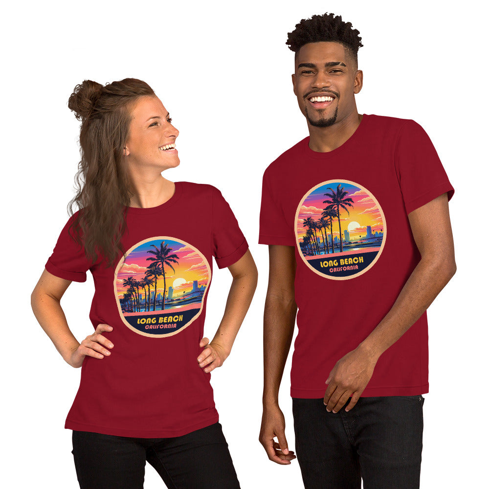 Long Beach California Souvenir Unisex t-shirt