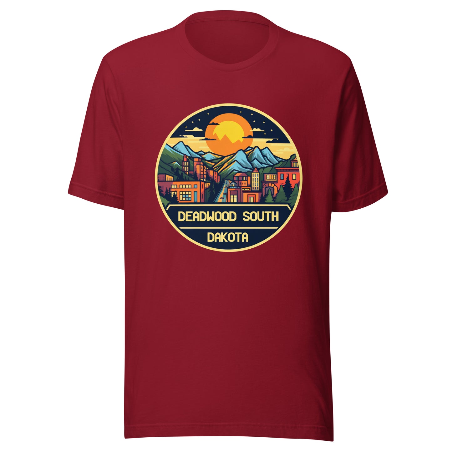 Deadwood South Dakota Souvenir Unisex t-shirt