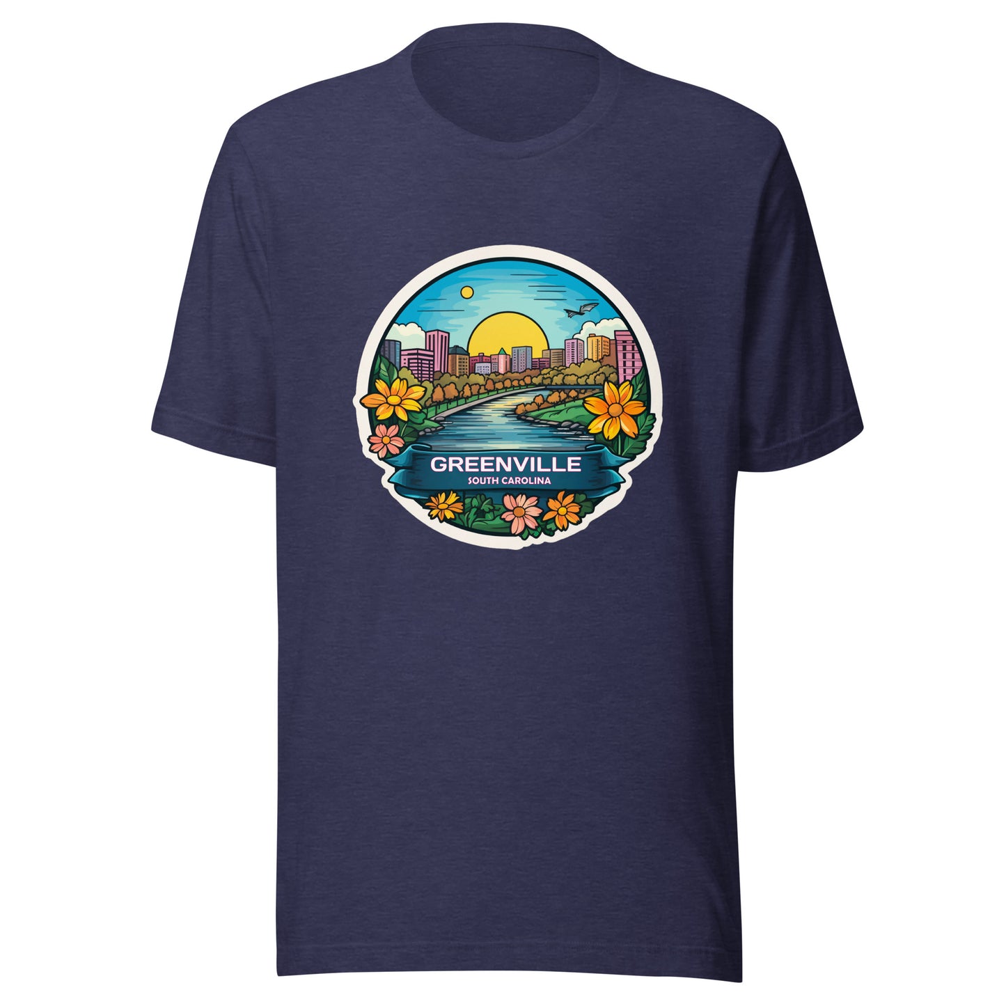 Greenville South Carolina Souvenir Unisex t-shirt