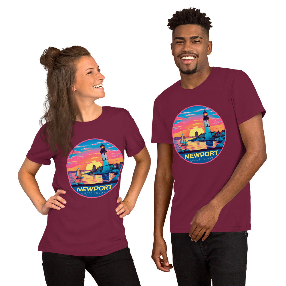 Newport Rhode Island Souvenir Unisex t-shirt