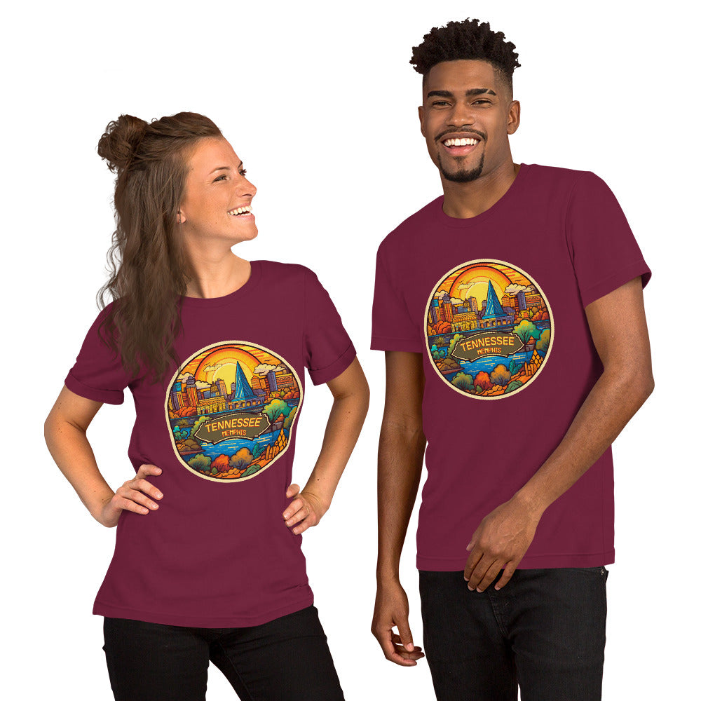 Memphis Tennessee Souvenir Unisex t-shirt