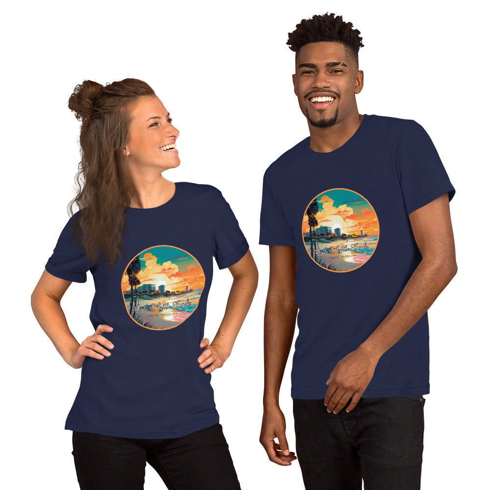 North Myrtle Beach South Carolina Souvenir Unisex t-shirt