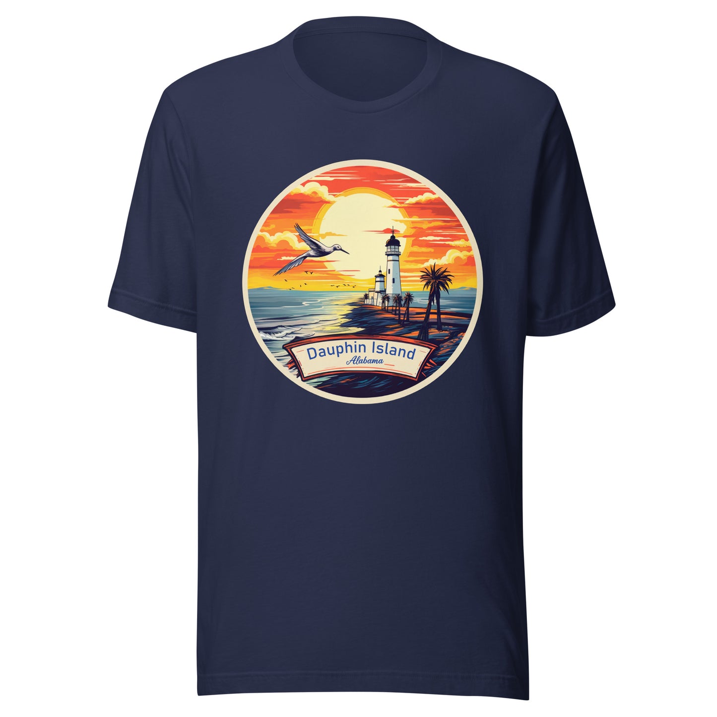 Dauphin Island Alabama Souvenir Unisex t-shirt