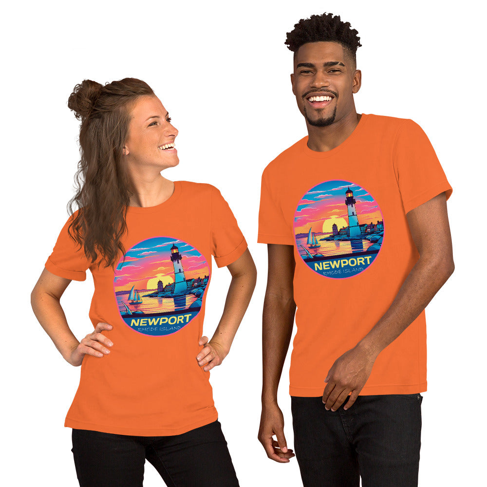 Newport Rhode Island Souvenir Unisex t-shirt