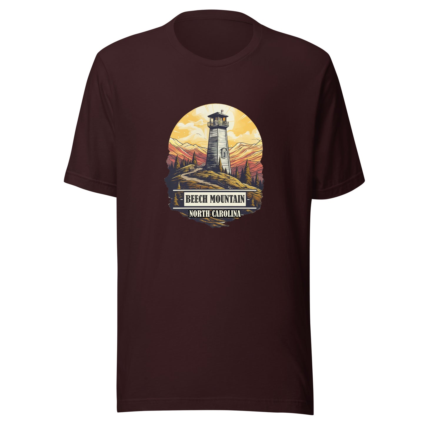 Beech Mountain North Carolina Souvenir Unisex t-shirt