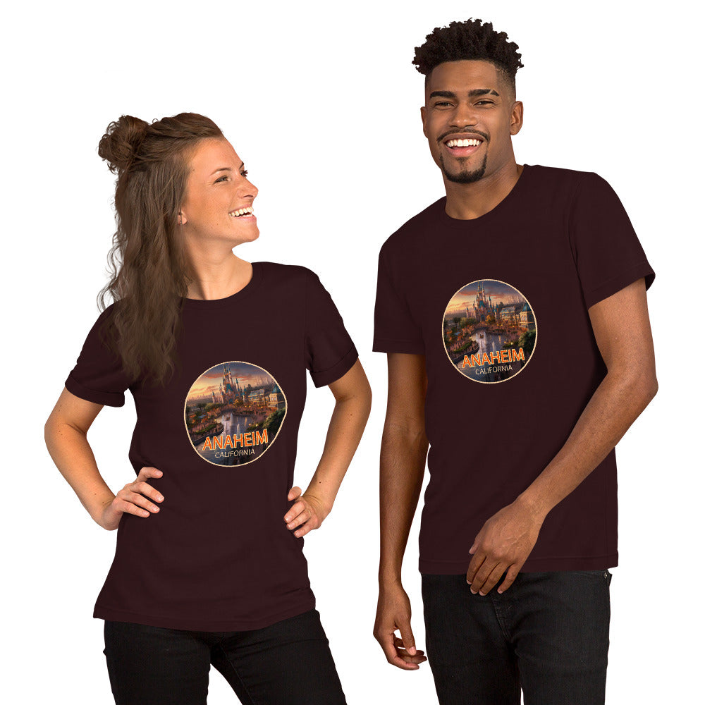 Anaheim California Souvenir Unisex t-shirt