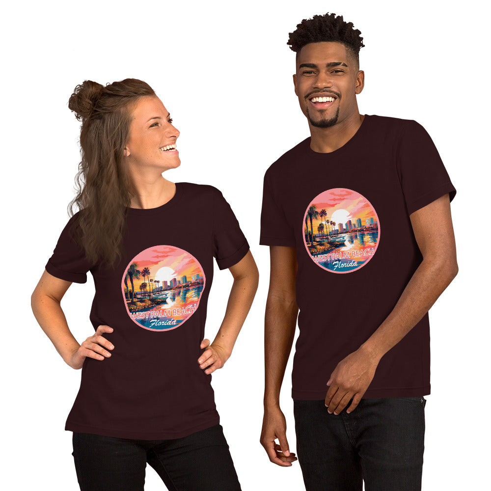 West Palm Beach Florida Souvenir Unisex t-shirt