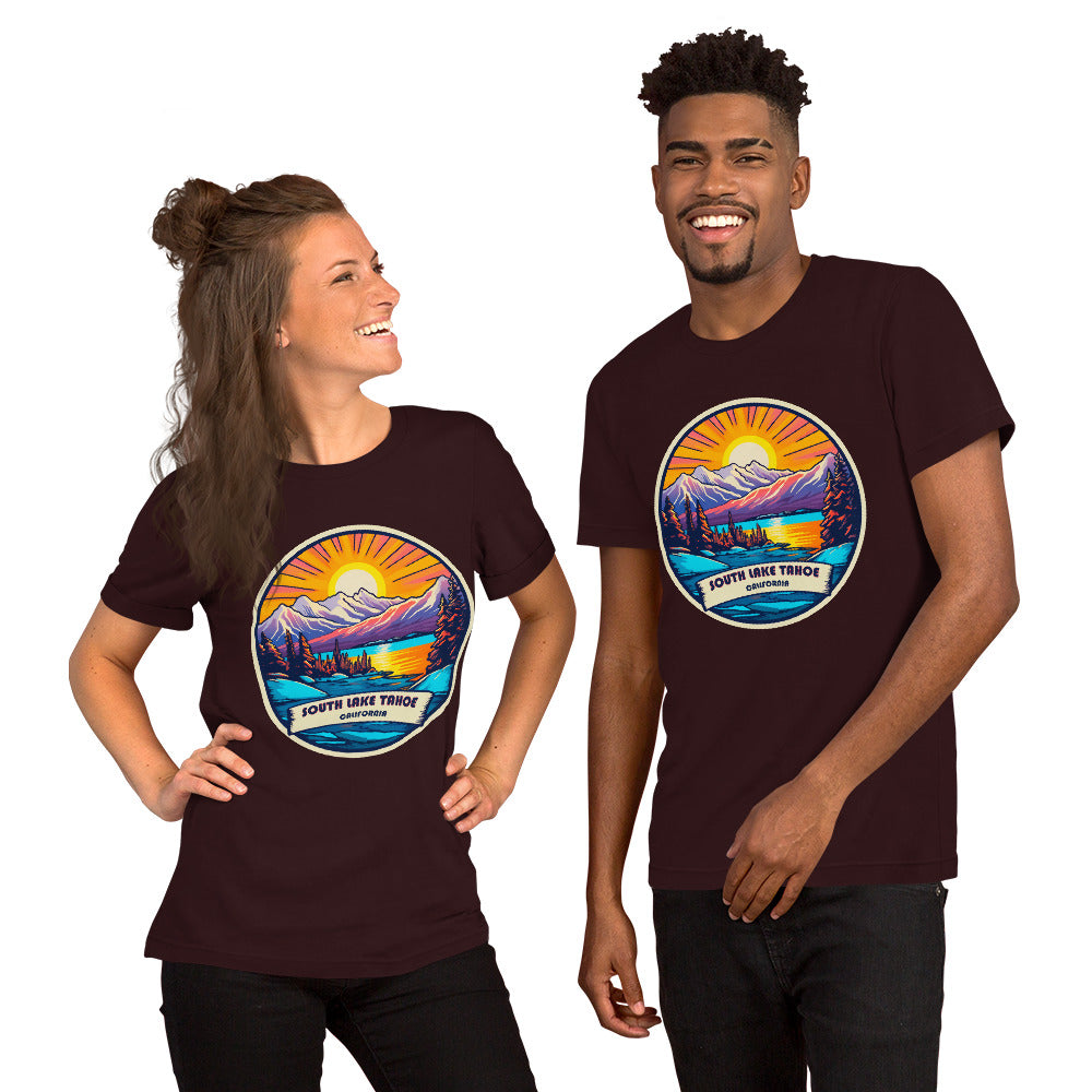 South Lake Tahoe California Souvenir Unisex t-shirt