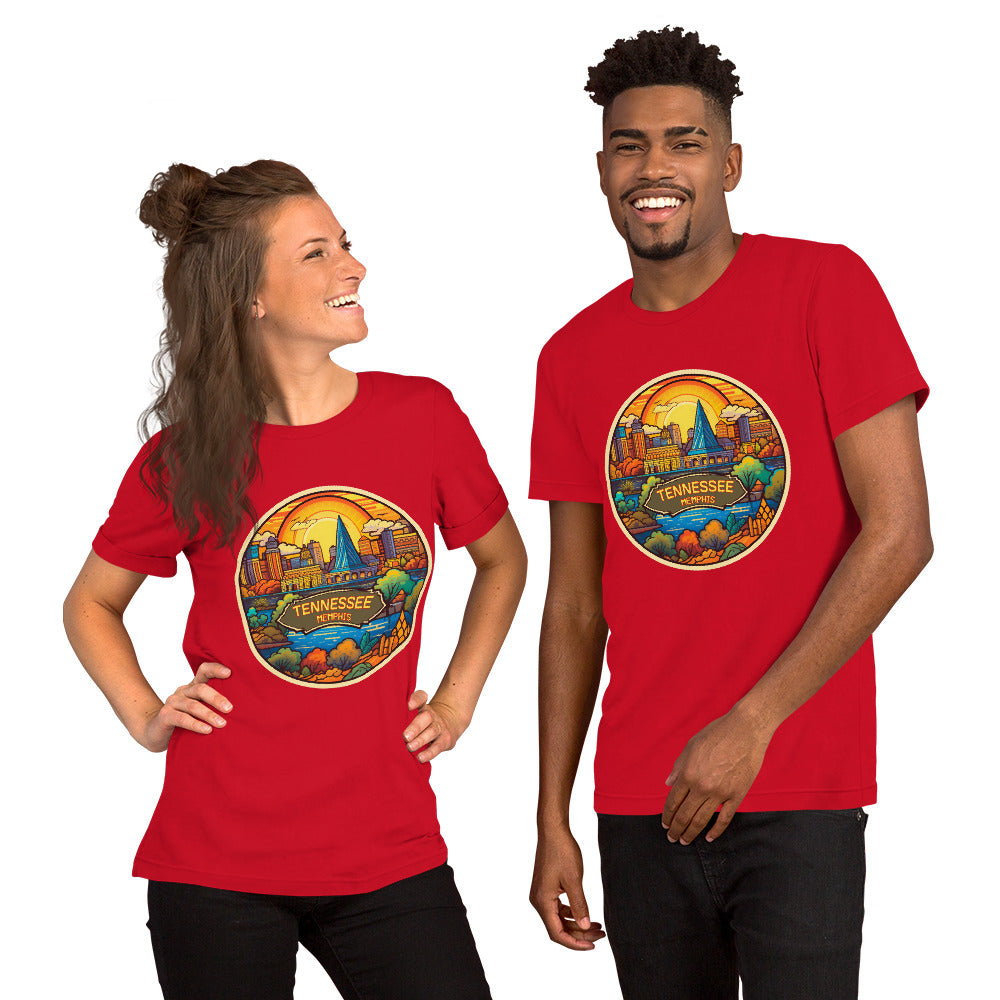 Memphis Tennessee Souvenir Unisex t-shirt