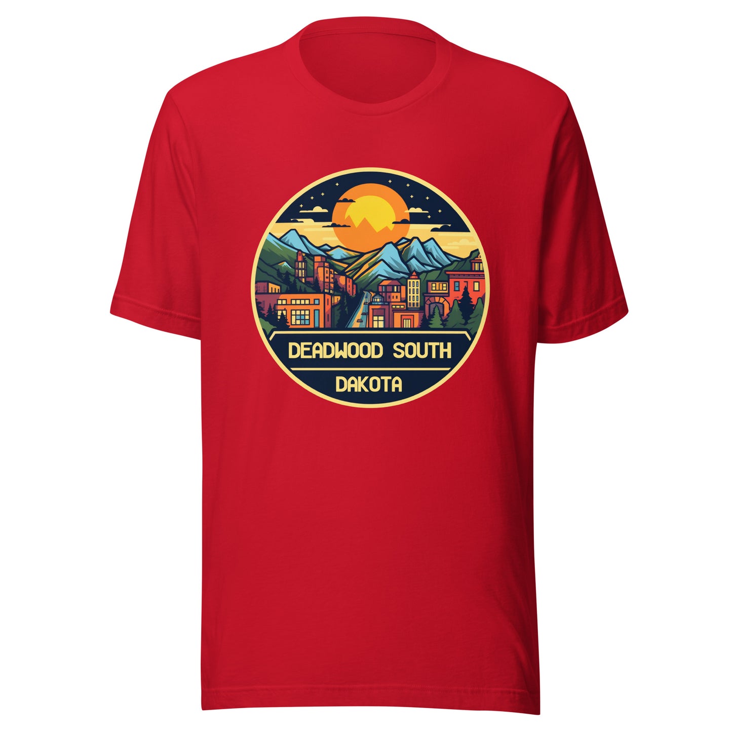 Deadwood South Dakota Souvenir Unisex t-shirt