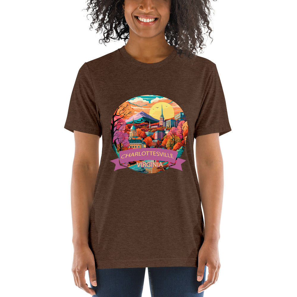 Charlottesville Virginia Souvenir Short sleeve t-shirt