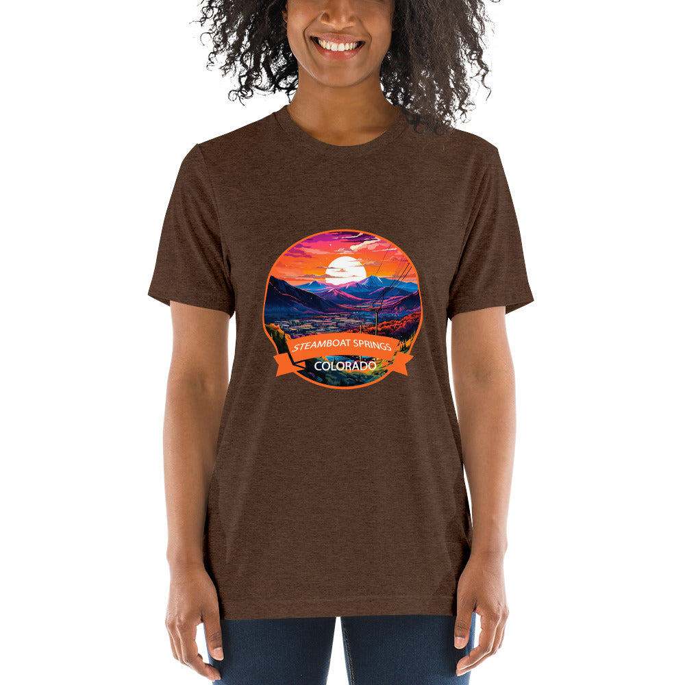 Steamboat Springs Colorado Souvenir Short sleeve t-shirt