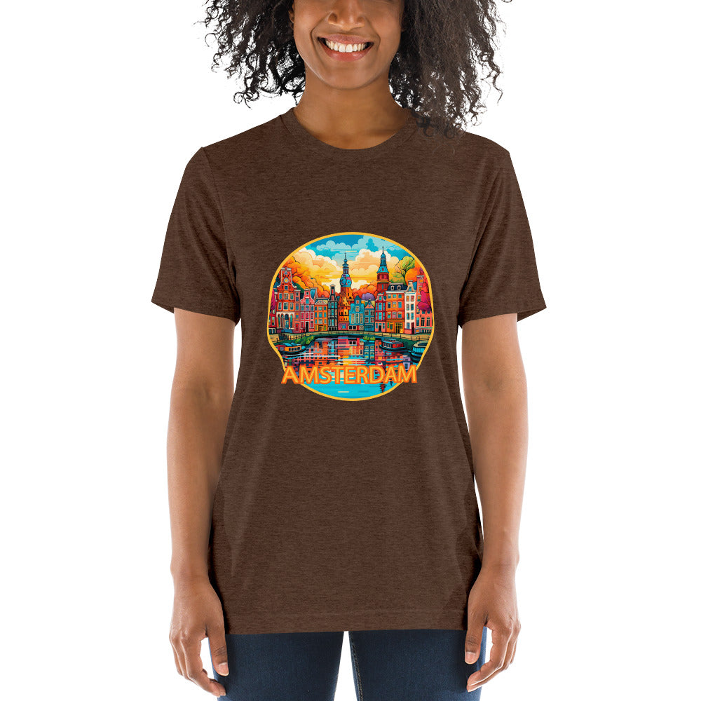 Amsterdam Netherlands Souvenir Short sleeve t-shirt