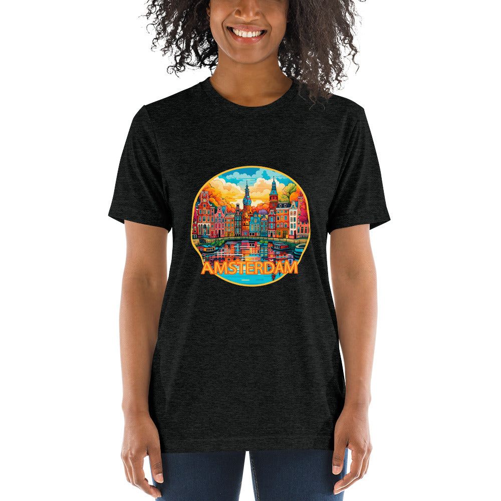 Amsterdam Netherlands Souvenir Short sleeve t-shirt