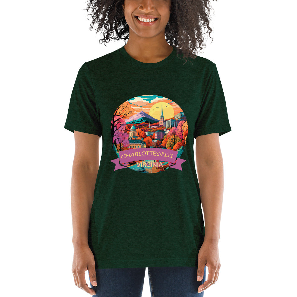 Charlottesville Virginia Souvenir Short sleeve t-shirt