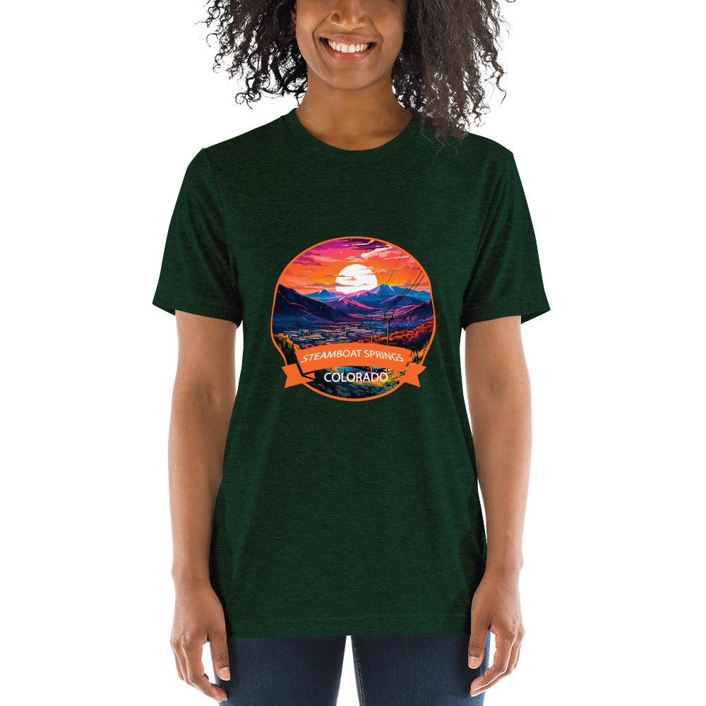 Steamboat Springs Colorado Souvenir Short sleeve t-shirt