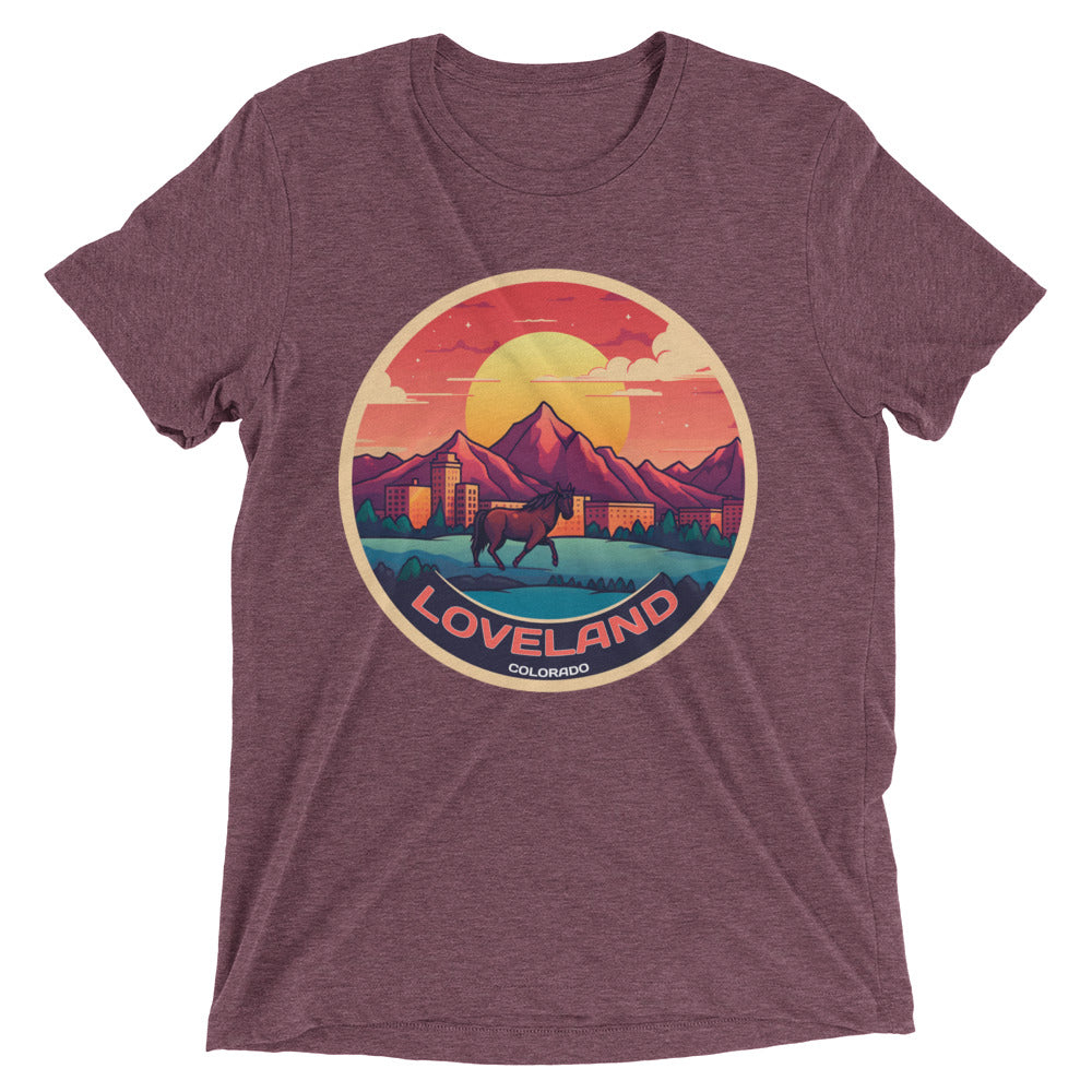 Loveland Colorado Souvenir Short sleeve t-shirt