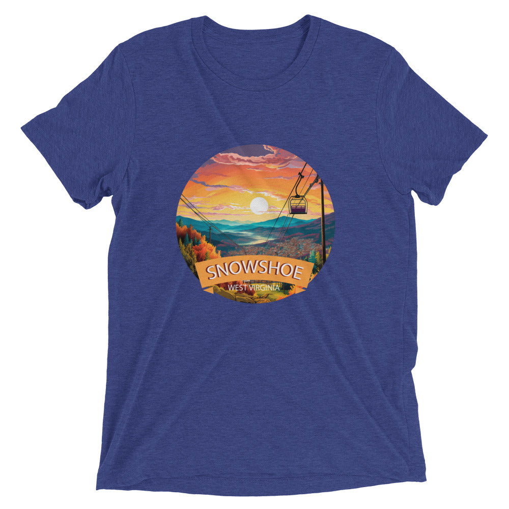 Snowshoe West Virginia Souvenir Short sleeve t-shirt