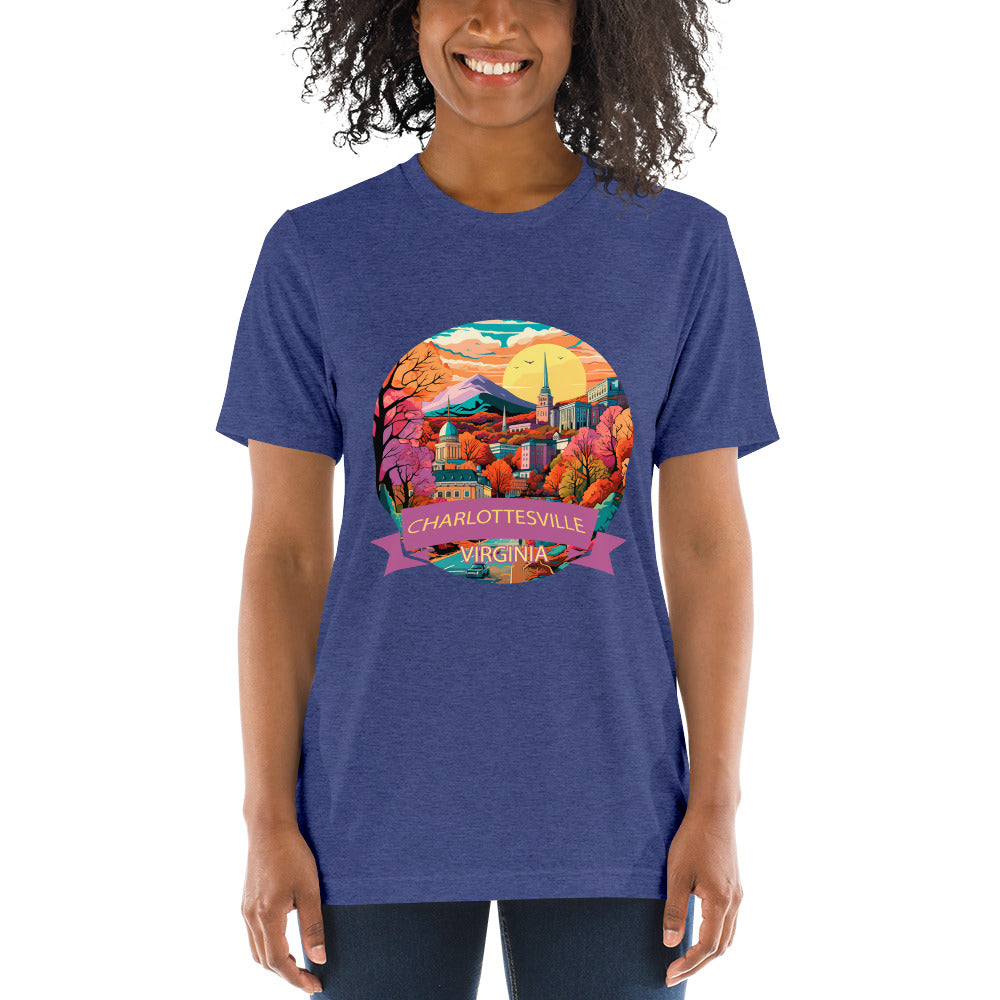 Charlottesville Virginia Souvenir Short sleeve t-shirt