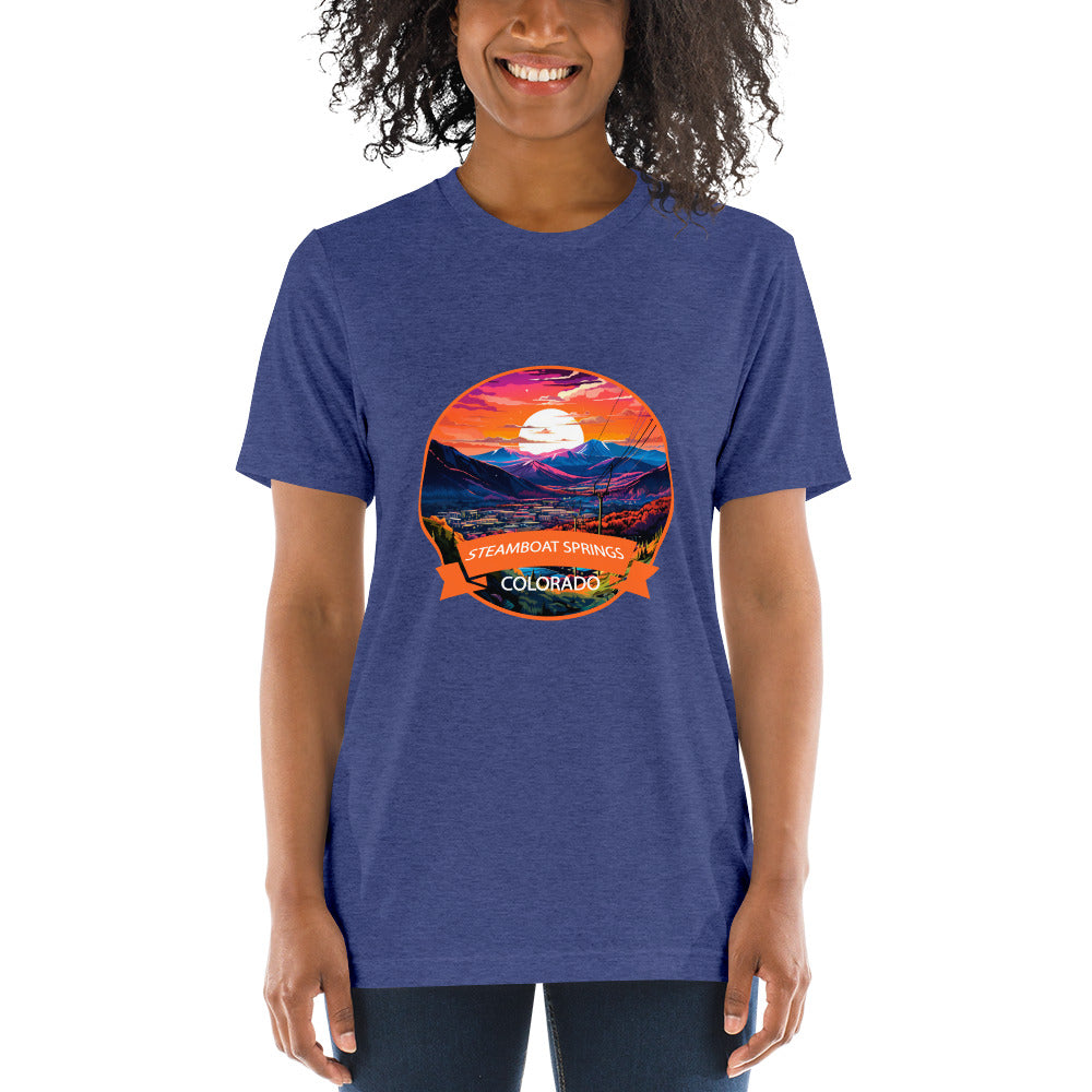 Steamboat Springs Colorado Souvenir Short sleeve t-shirt