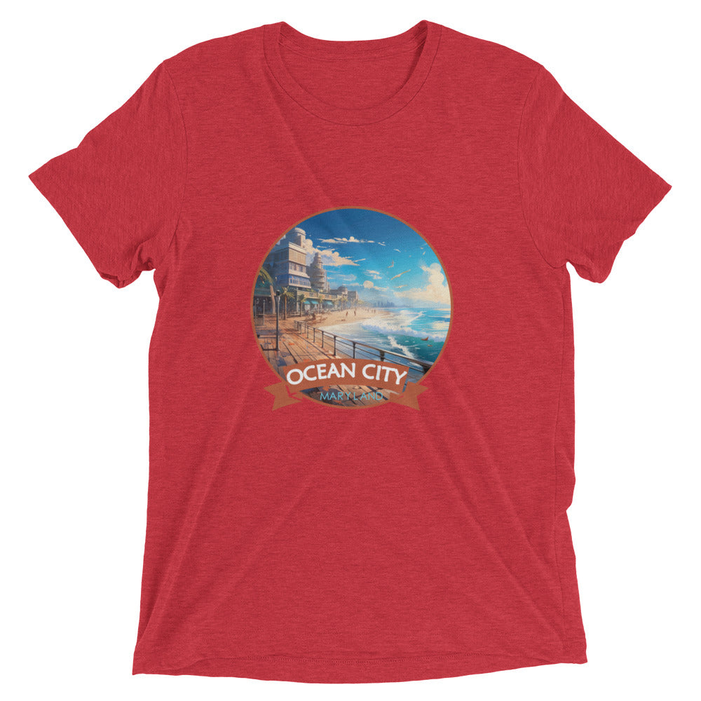 Ocean City Maryland Souvenir Short sleeve t-shirt