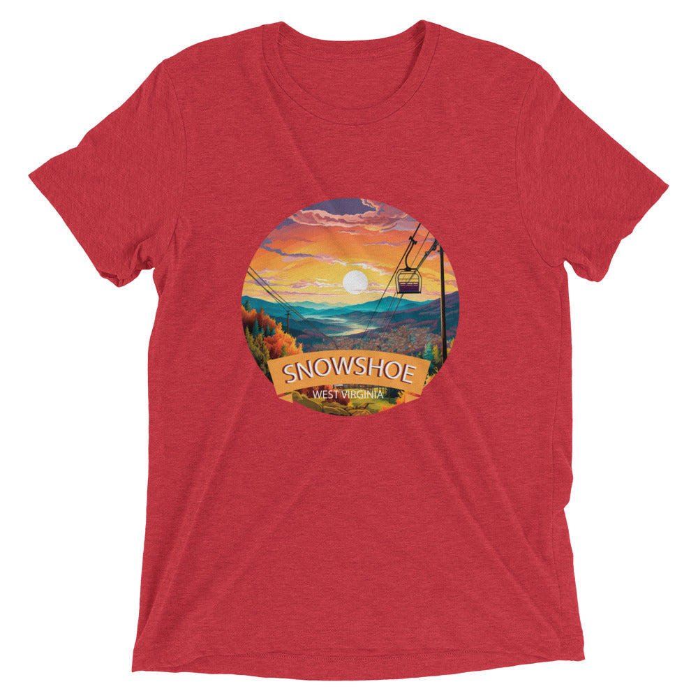 Snowshoe West Virginia Souvenir Short sleeve t-shirt