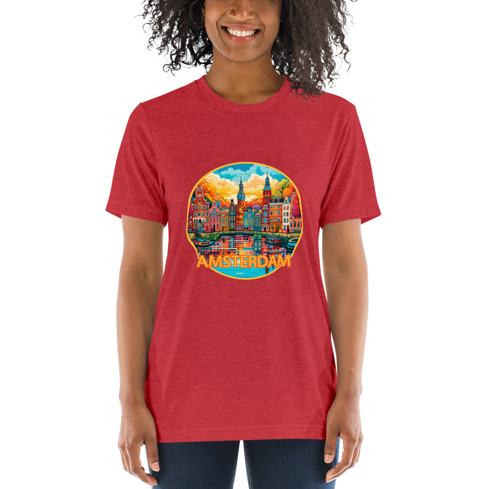 Amsterdam Netherlands Souvenir Short sleeve t-shirt