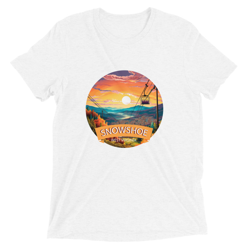 Snowshoe West Virginia Souvenir Short sleeve t-shirt