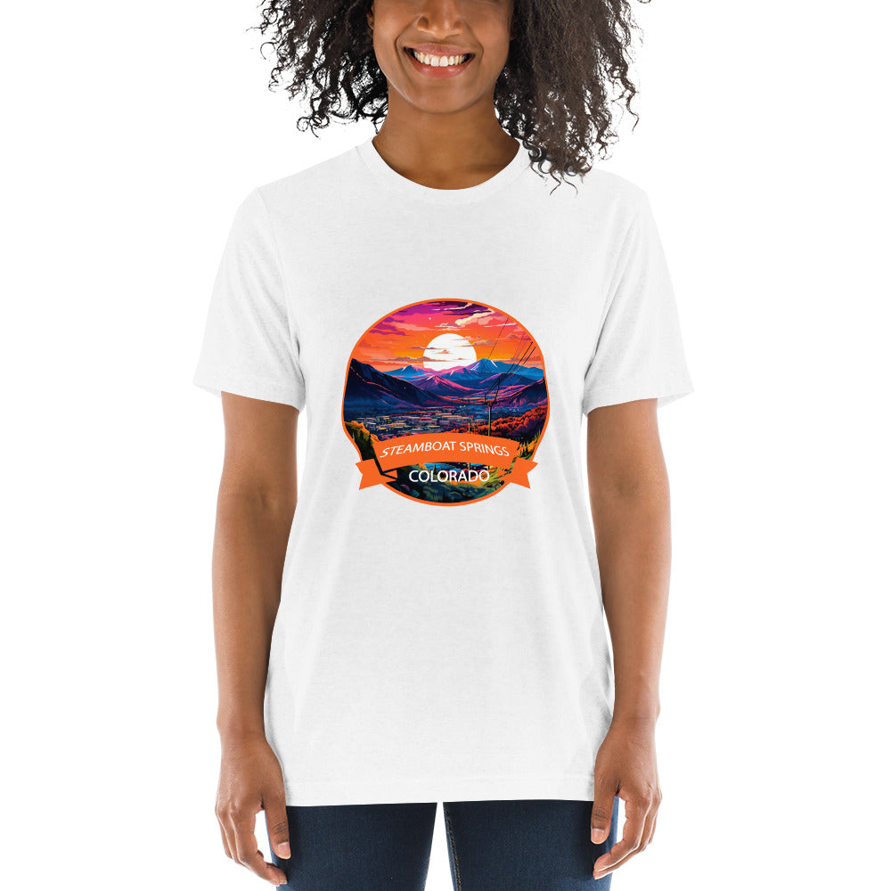 Steamboat Springs Colorado Souvenir Short sleeve t-shirt