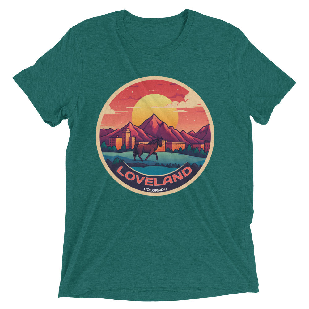 Loveland Colorado Souvenir Short sleeve t-shirt