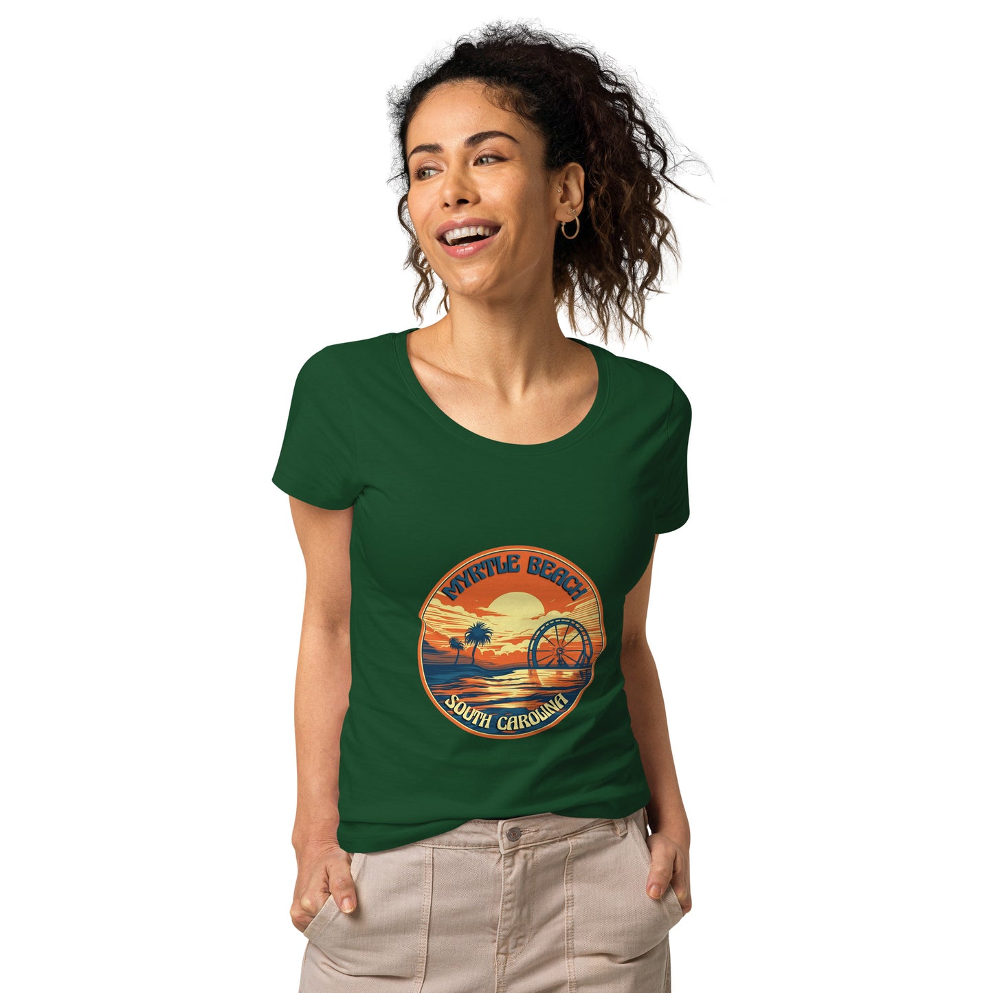 Myrtle Beach South Carolina Souvenir Women’s basic organic t-shirt