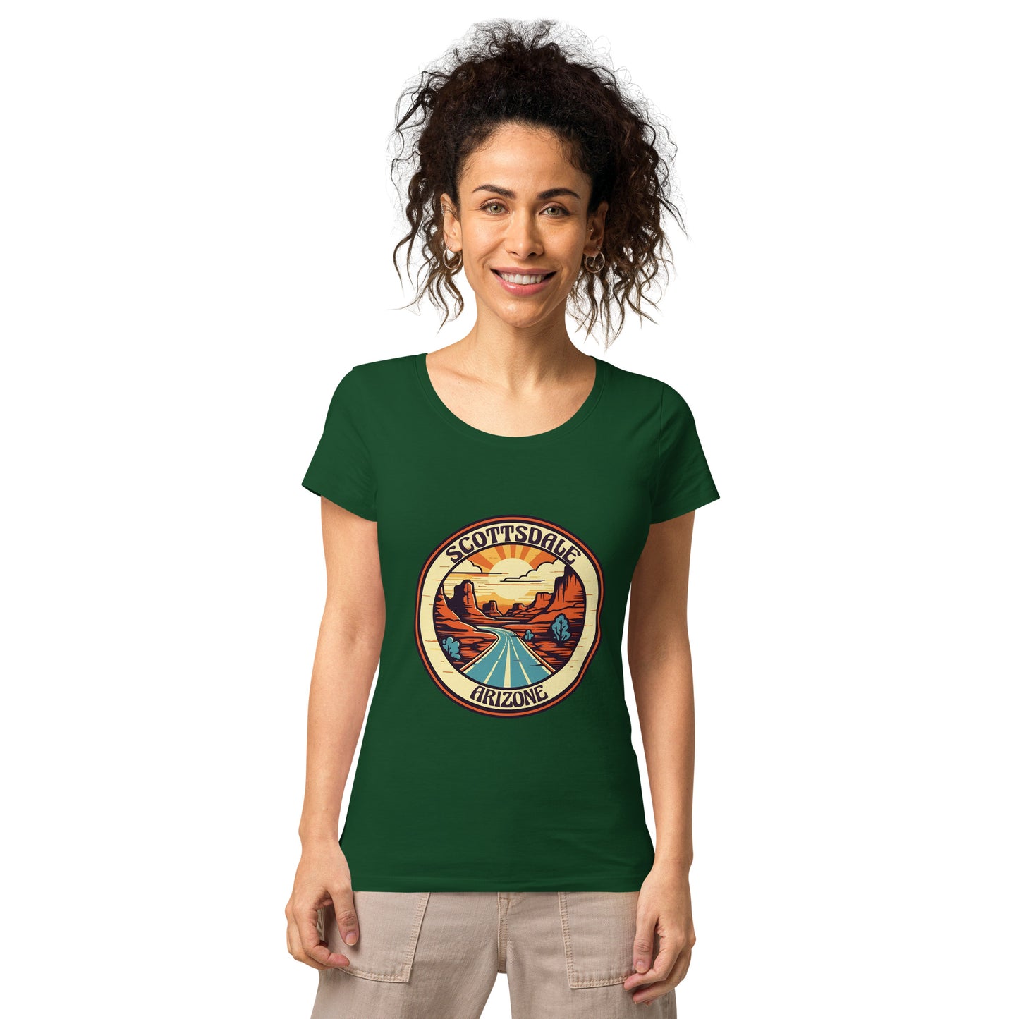 Scottsdale Arizona Souvenir Women’s basic organic t-shirt