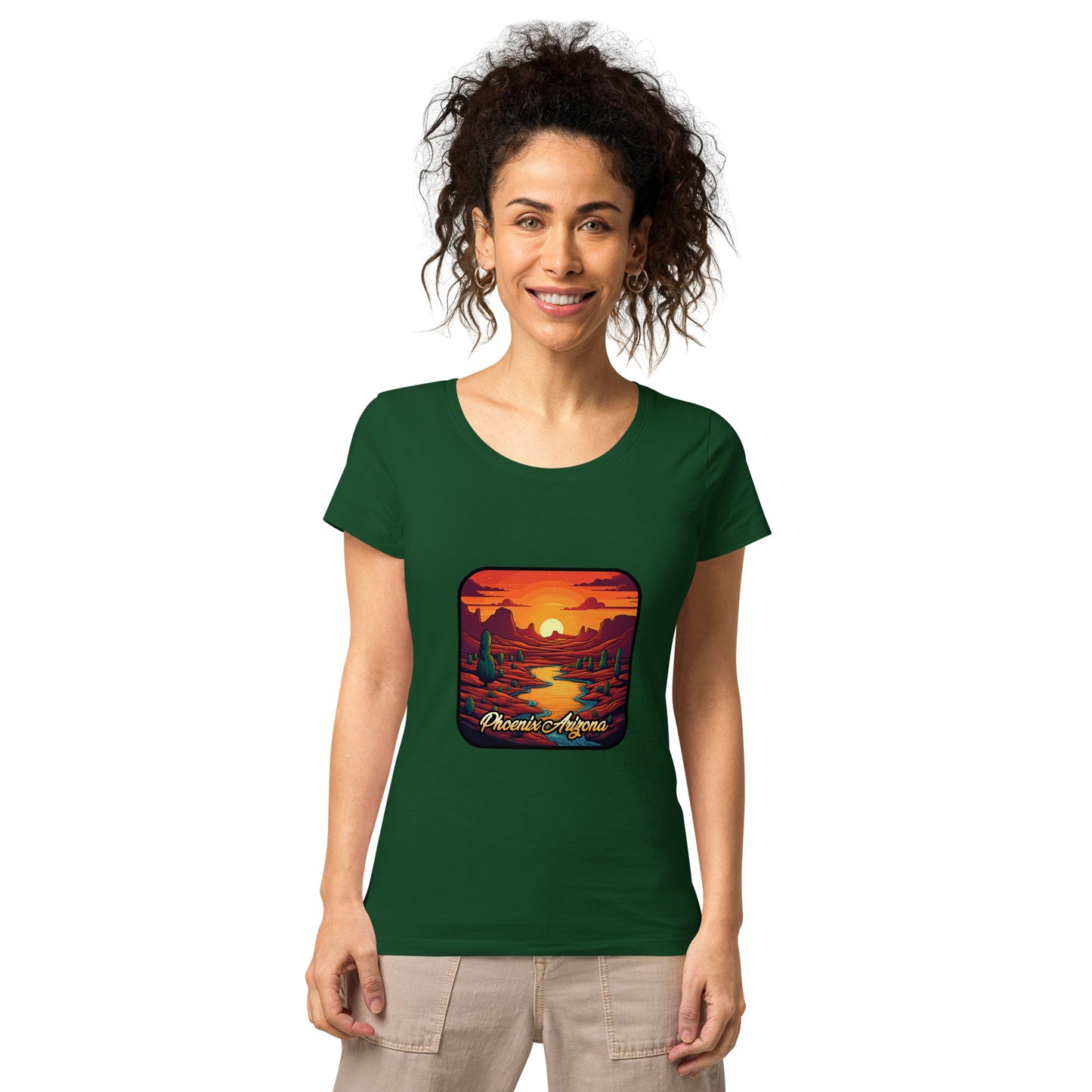 Phoenix Arizona Souvenir Women’s basic organic t-shirt