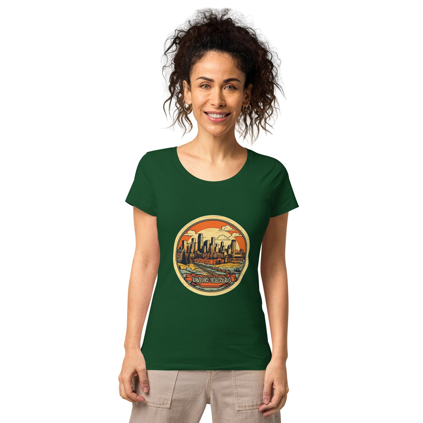 Denver Colorado Souvenir Women’s basic organic t-shirt